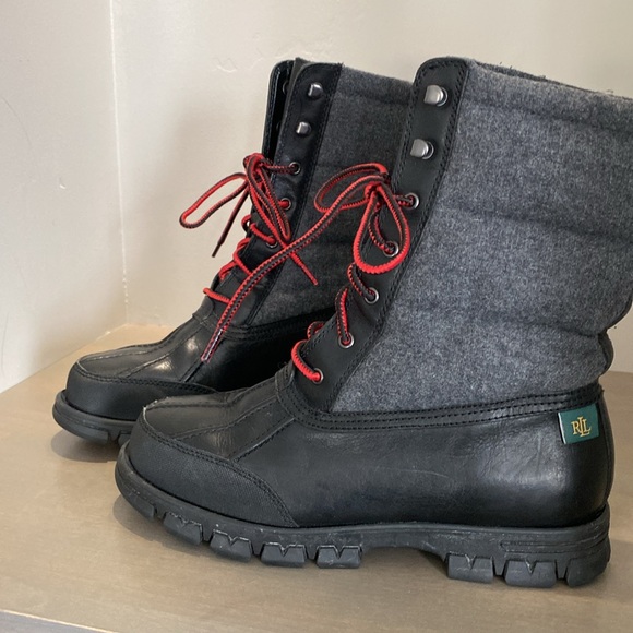 Ralph Lauren Quinlyn Cold Weather Boots sz 8.5 - Picture 2 of 6